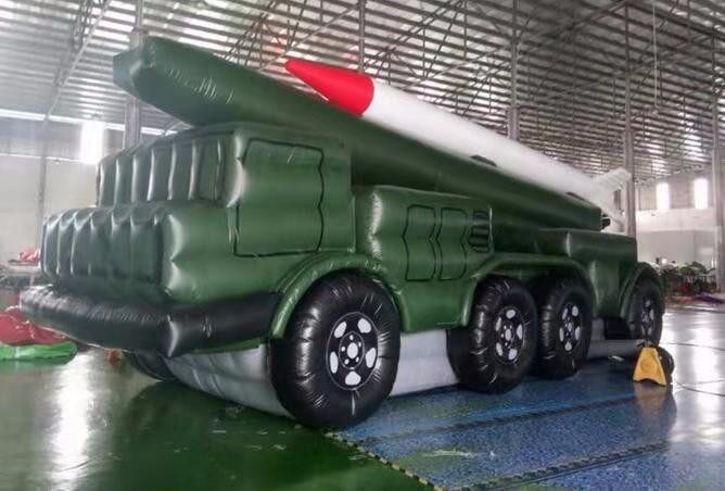 金口河小型军用充气导弹发射车